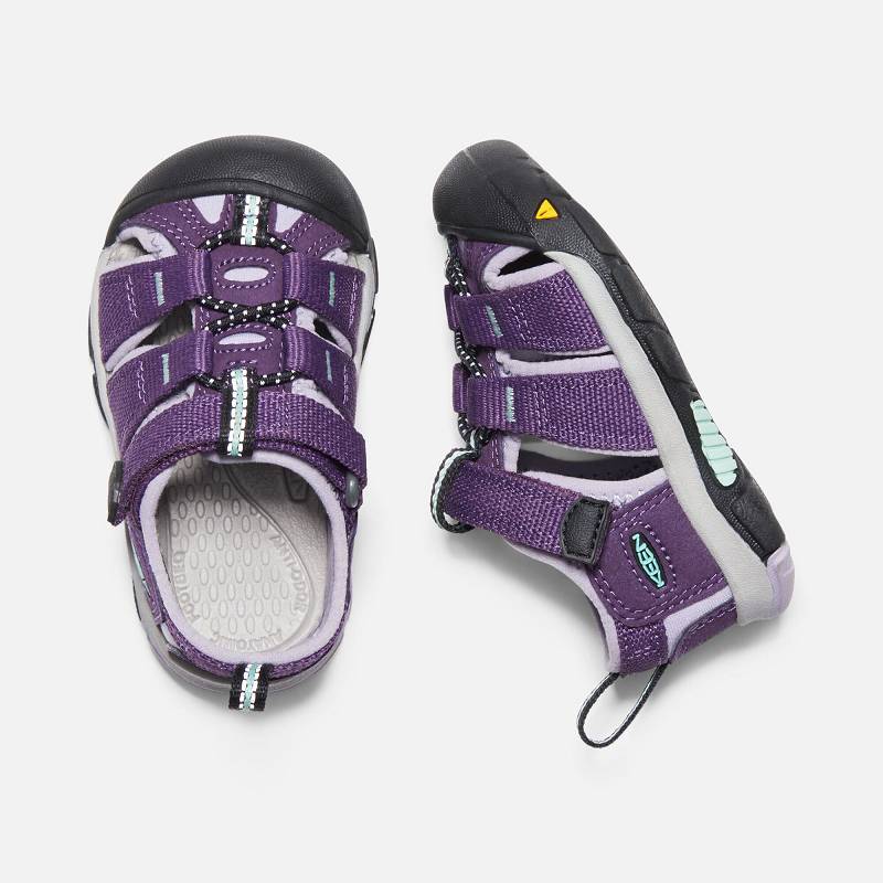 Keen Newport H2 Baby Sandalen Kinder DE-69527 Purple Pennant/Lavender Gray - Keen Kinderschuhe Lila